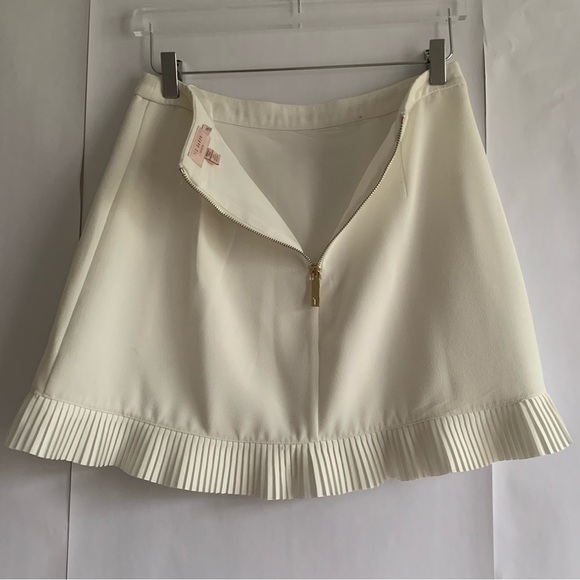 Ted Baker Avelina Ruffle mini skirt ivory white - Picture 12 of 15